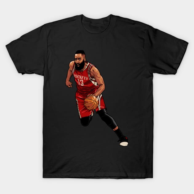 James Harden T-Shirt by lazartemarjun